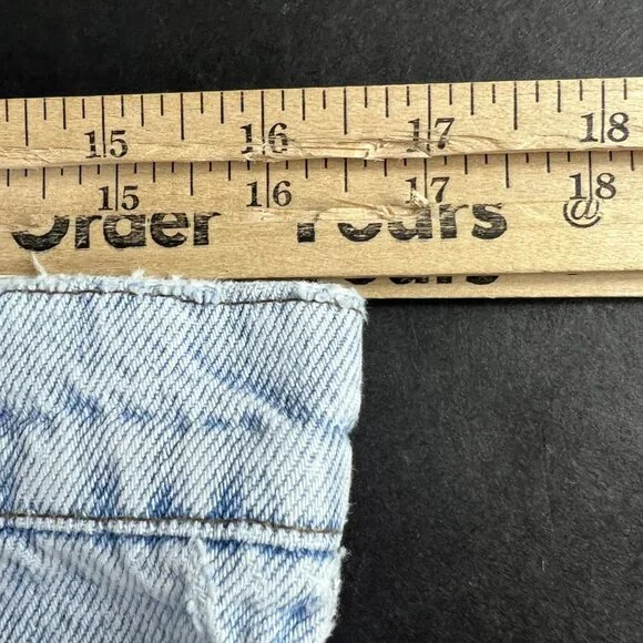 VTG 90s Levi's Silver Tab Jean Men 33x32 Baggy Blue Faded Cotton Denim Tag 33x34